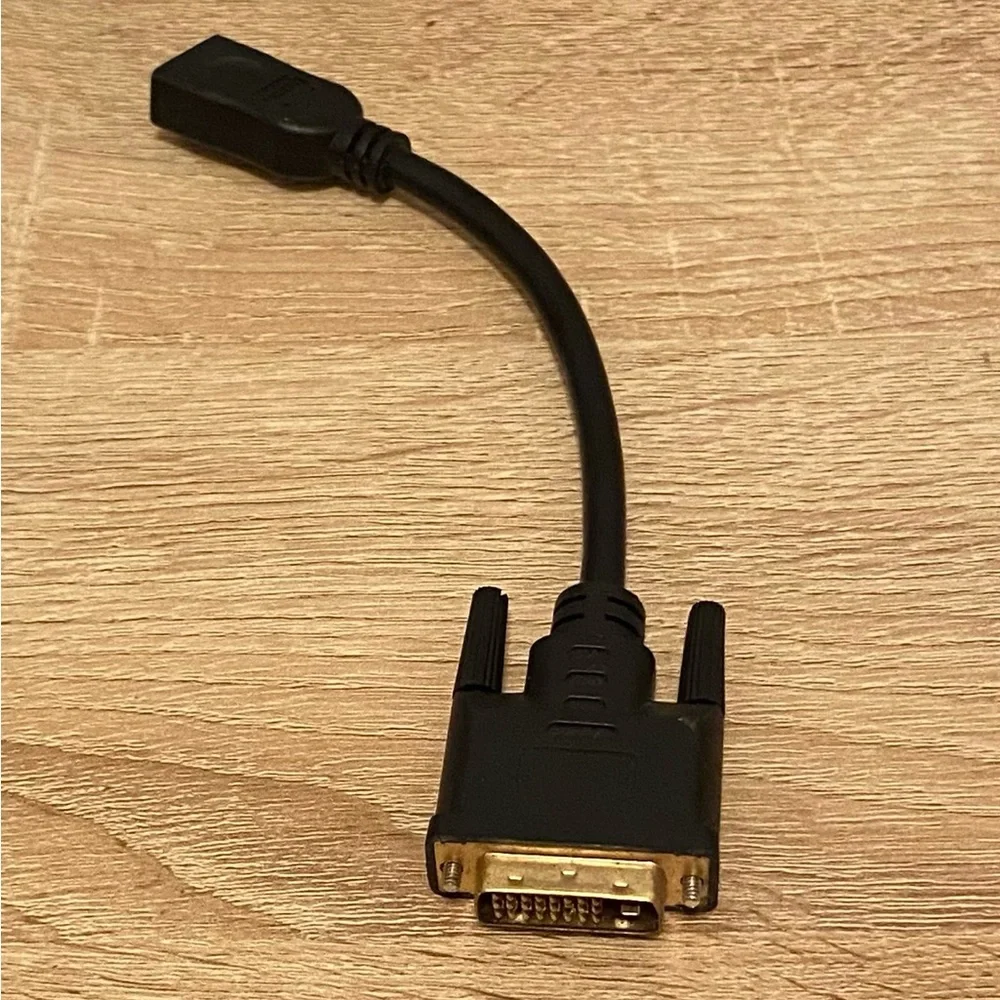 8in HDMI to DVI-D Video Cable Adapter - HDMI Female to DVI Male